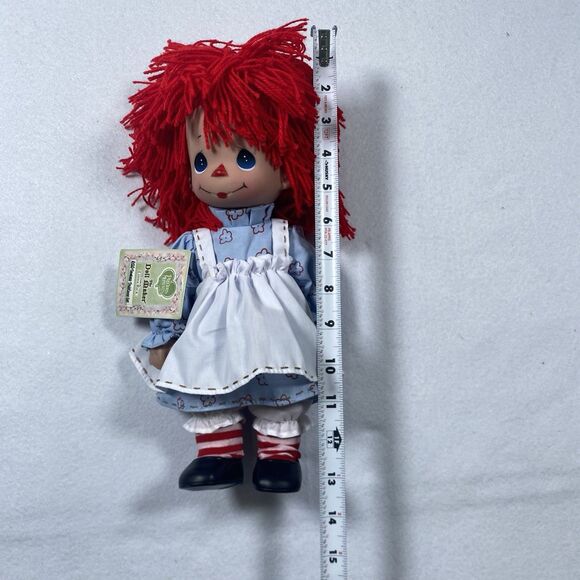 2018 Precious Moments The Doll Maker Timeless Raggedy Ann Doll 4557 New Cond - Picture 4 of 10